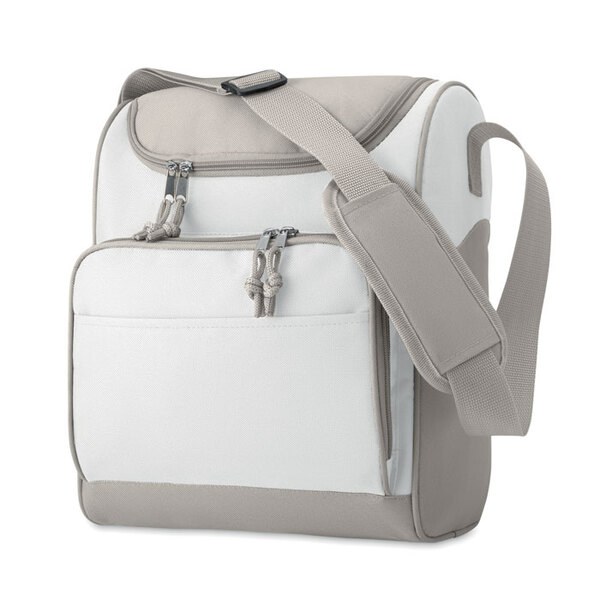 ZIPPER Praktisk Køletaske med Frontlomme i 600D Polyester - GiftRetail IT3101