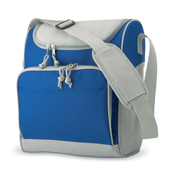 ZIPPER Praktisk Køletaske med Frontlomme i 600D Polyester - GiftRetail IT3101