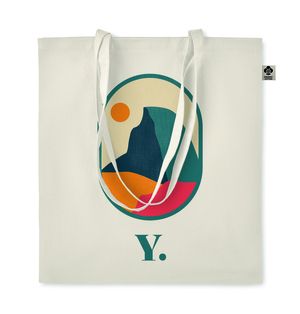 ZIMDE Eco-Friendly Organic Cotton Grocery Tote Bag
