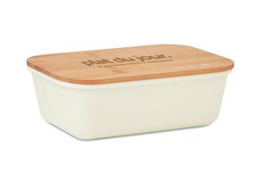 THURSDAY Eco-Friendly Lunch Box with Bamboo Lid and Vent Cap