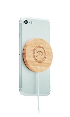 RUNDO MAG Eco-Friendly Magnetic Bamboo Wireless Charger