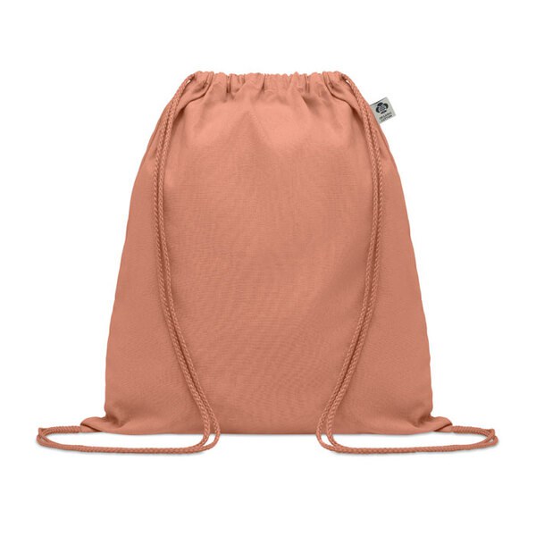 GiftRetail MO6355 - YUKI COLOUR Økologisk bomuldssnorpose