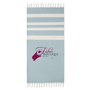 AGOURA Eco-Friendly Recycled Hamman Beach Towel Blanket