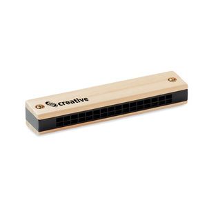 HARMA Classic Wooden Finish Harmonica in ABS