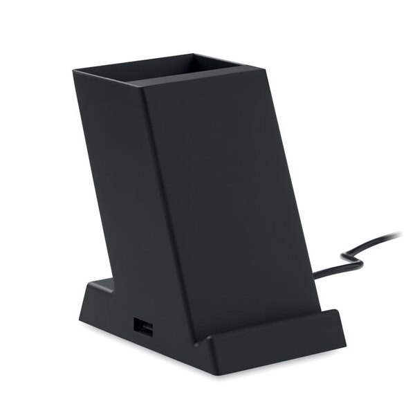 GiftRetail MO6679 - BLOCK trådløs oplader 15W i ABS