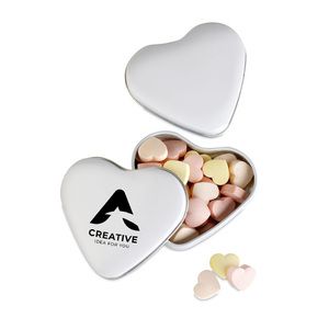 LOVEMINT Hjerteformet æske med slik - GiftRetail MO7234