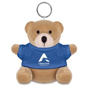 NIL Adorable Teddy Bear Plush Key Ring with Cotton T-Shirt