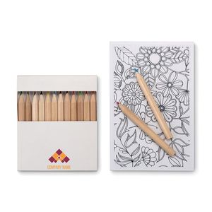 PAINT Relaxing Adult Drawing Set with Cards and Pencils