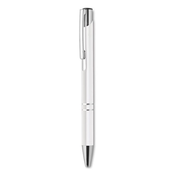 BERN Aluminium trykknap kuglepen - GiftRetail MO8893