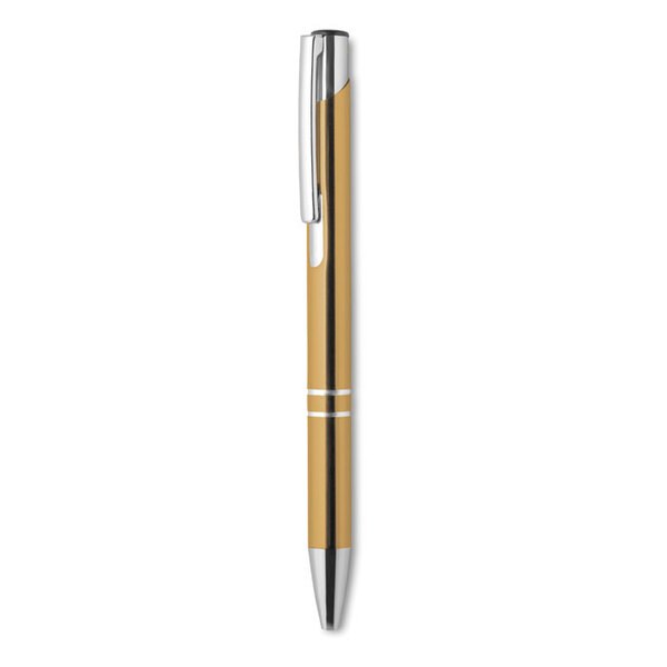 BERN Aluminium trykknap kuglepen - GiftRetail MO8893