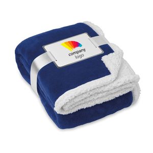 ZERMATT Blanket coral fleece/ sherpa - GiftRetail MO9089