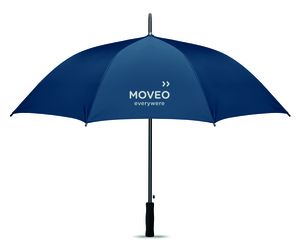 SWANSEA+ 27 Inch Auto Open Silver Coated Umbrella
