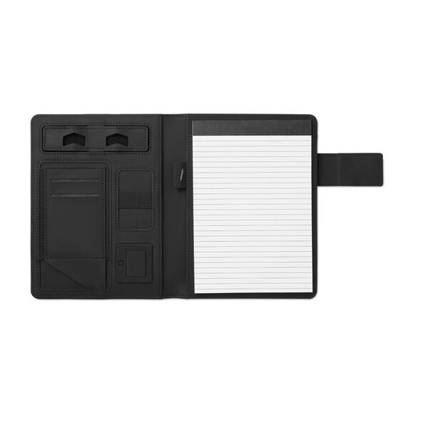 POWERNOTY A5 portfolio med power bank - GiftRetail MO9231