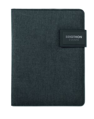 POWERNOTY Executive A5 Folder with Built-in Power Bank
