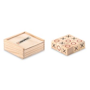 TIC TAC TOE Eco-Friendly Wooden Tic Tac Toe Game Set
