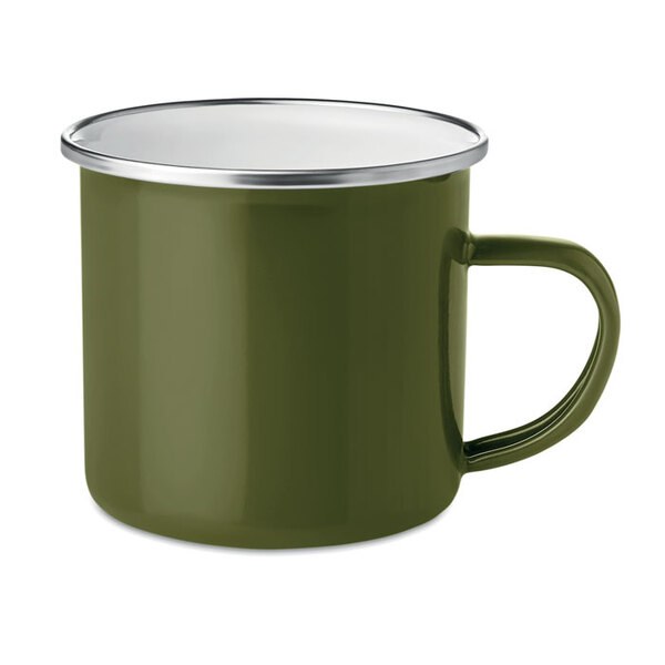 PLATEADO Metal krus med emalje lag - GiftRetail MO9756