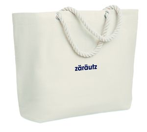 MENORCA Stylish Cotton Beach Bag with Cord Handles - GiftRetail MO9813