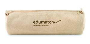 NATU POUCH Eco-Friendly Cotton Pencil Case with Zipper