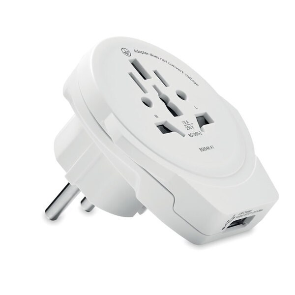 Skross MO6881 - WORLD TO EUROPE Skross Verden til Europa USB