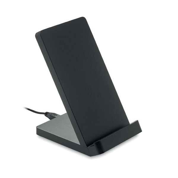 WIRESTAND Bambus trådløs opladerstander - GiftRetail MO9692