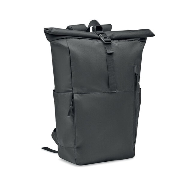 VALLEY ROLLPACK 300D RPET-rygsæk med rulletop - GiftRetail MO2051