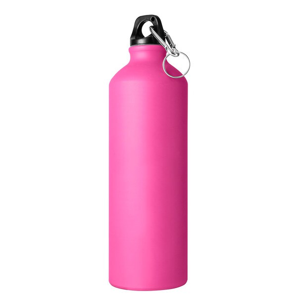 Goya 33545 - 750 ml Aluminiumflaske med Skruelåg og Karabinhage MATT