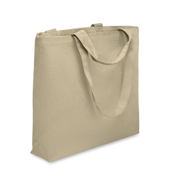 MALDI BEACH Strandtaske i lærred 320 gr/m² - GiftRetail MO2485