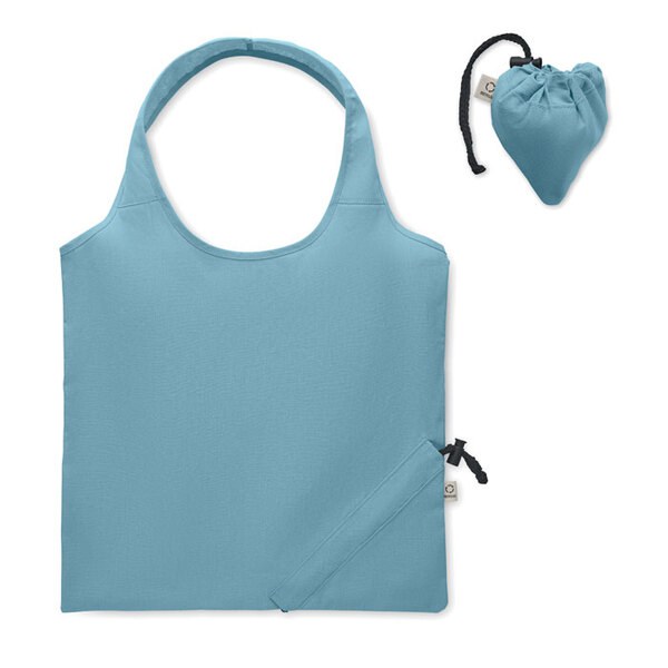 CARRIE COLOUR Foldable shopping bag 140 gr/m² - GiftRetail MO2487
