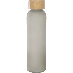 Lume 500 ml mat lime glasflaske med bambus låg - EgotierPro 100830