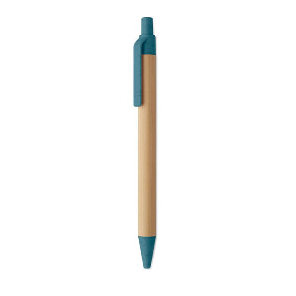 ITEA COLOUR Kuglepen med trykknap i bambus - GiftRetail MO2635