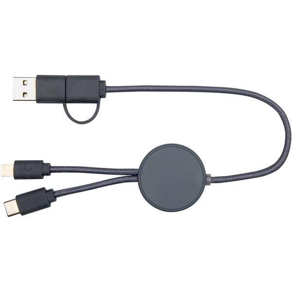 Citala 5-i-1 genbrugsplast 30 cm datasynkronisering og 27W hurtigopladningskabel - EgotierPro 124427