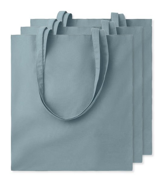 Pakke med 3 GiftRetail MO9268 - COTTONEL COLOUR + Bomulds shopping taske 140gr