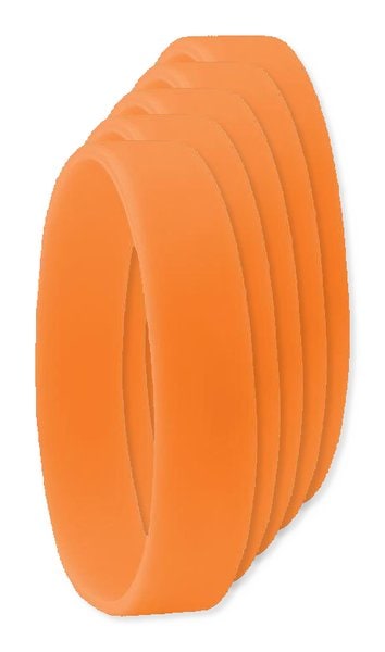Pakke med 5 GiftRetail MO8913 - EVENT சிலிகோன் கைக்கழல்