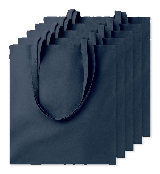 Pakke med 50 GiftRetail MO9268 - COTTONEL COLOUR + Bomulds shopping taske 140gr