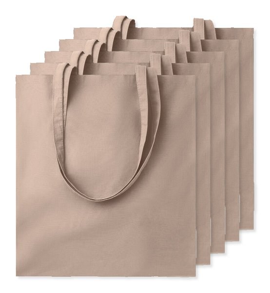 Pakke med 50 GiftRetail MO9268 - COTTONEL COLOUR + Bomulds shopping taske 140gr
