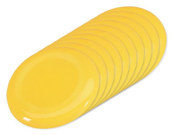Pakke med 100 GiftRetail KC1312 - SYDNEY Udendørs Frisbee 23 cm til Sjov og Leg