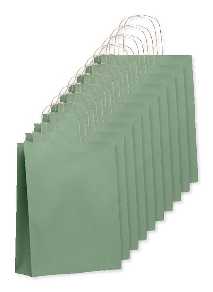 Pakke med 100 GiftRetail MO6173 - PAPER TONE M Papirspose mellem 90 gr/m²