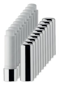 shiny silver