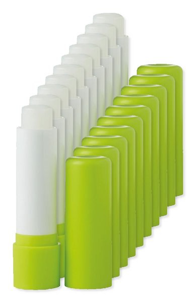 Pakke med 100 GiftRetail IT2698 - GLOSS Naturlig Glans Læbepomade med SPF10 Beskyttelse