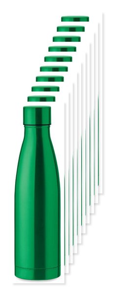 Pakke med 100 GiftRetail MO9812 - BELO BOTTLE Dobbeltvægget flaske 500ml