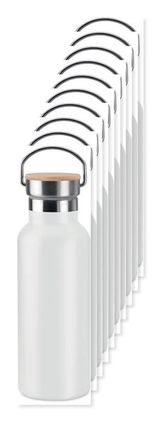 Pakke med 100 GiftRetail MO9431 - HELSINKI Termoflaske 500 ml