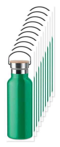 Pakke med 100 GiftRetail MO9431 - HELSINKI Termoflaske 500 ml