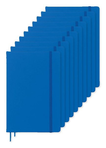 Pakke med 100 GiftRetail AR1804 - ARCONOT A5 Klassisk Notesbog med Elastik