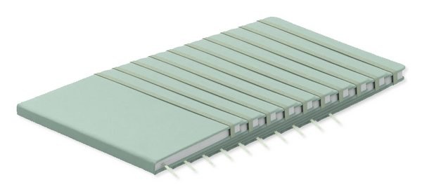 Pakke med 100 GiftRetail AR1804 - ARCONOT A5 Klassisk Notesbog med Elastik