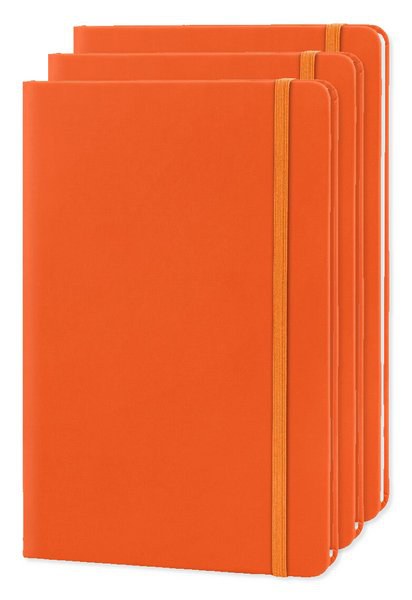 Pakke med 30 Goya 30083 - A5 notesbog med PU omslag og elastikband LUXE
