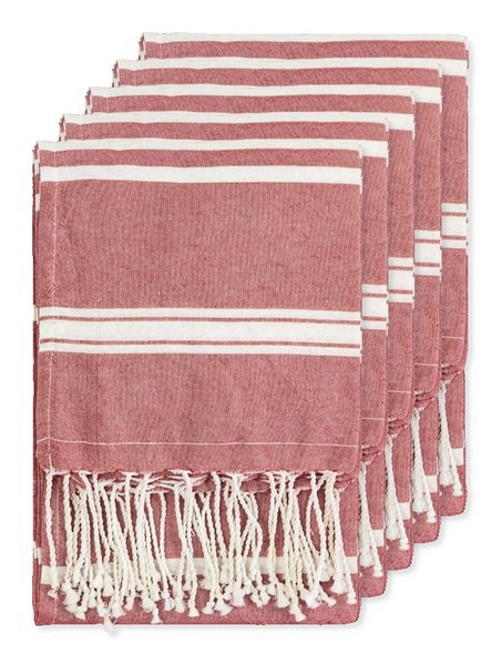 Pakke med 5 Goya 39000 - Fouta Pareo Håndklæde 90x180 cm Bomuld/Polyester ZANZIBAR