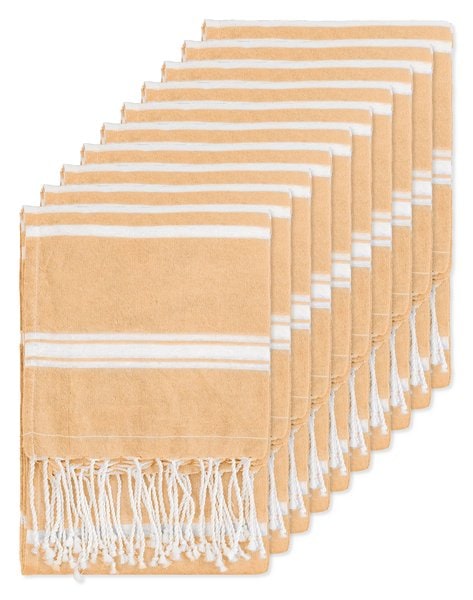 Pakke med 10 Goya 39000 - Fouta Pareo Håndklæde 90x180 cm Bomuld/Polyester ZANZIBAR