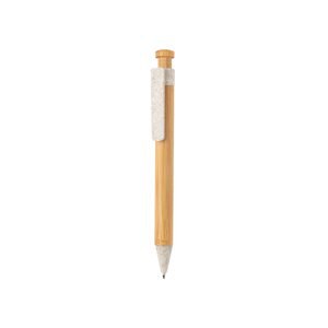XD Collection P610.54 - Bambus pen med clip i hvedestrå