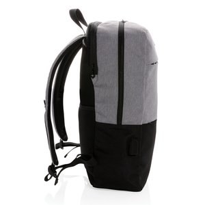 XD Collection P760.05 - Moderne 15.6" USB & RFID laptop taske PVC fri