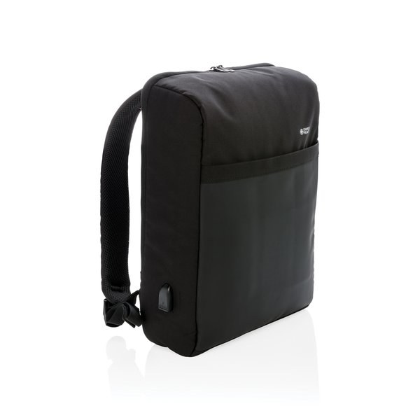 Swiss Peak P762.37 - Swiss Peak 15" tyverisikker RFID & USB rygsæk PVC fri